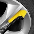 thumbnail image 4 of Cepillo de limpieza multifuncional de mango largo para neumáticos y llantas de automóviles, diseño ergonómico, materiales duraderos, ideal para mantenimiento y detallado automotriz., 4 of 7