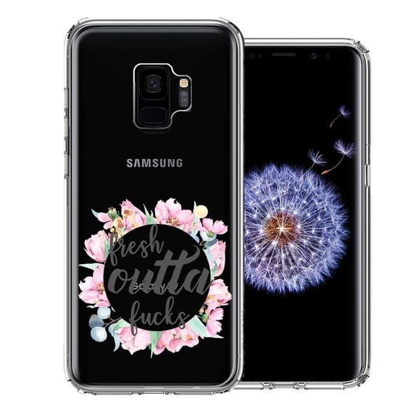 MUNDAZE For Samsung Galaxy S9 Fresh Outta Fs Design Double Layer Phone Case Cover