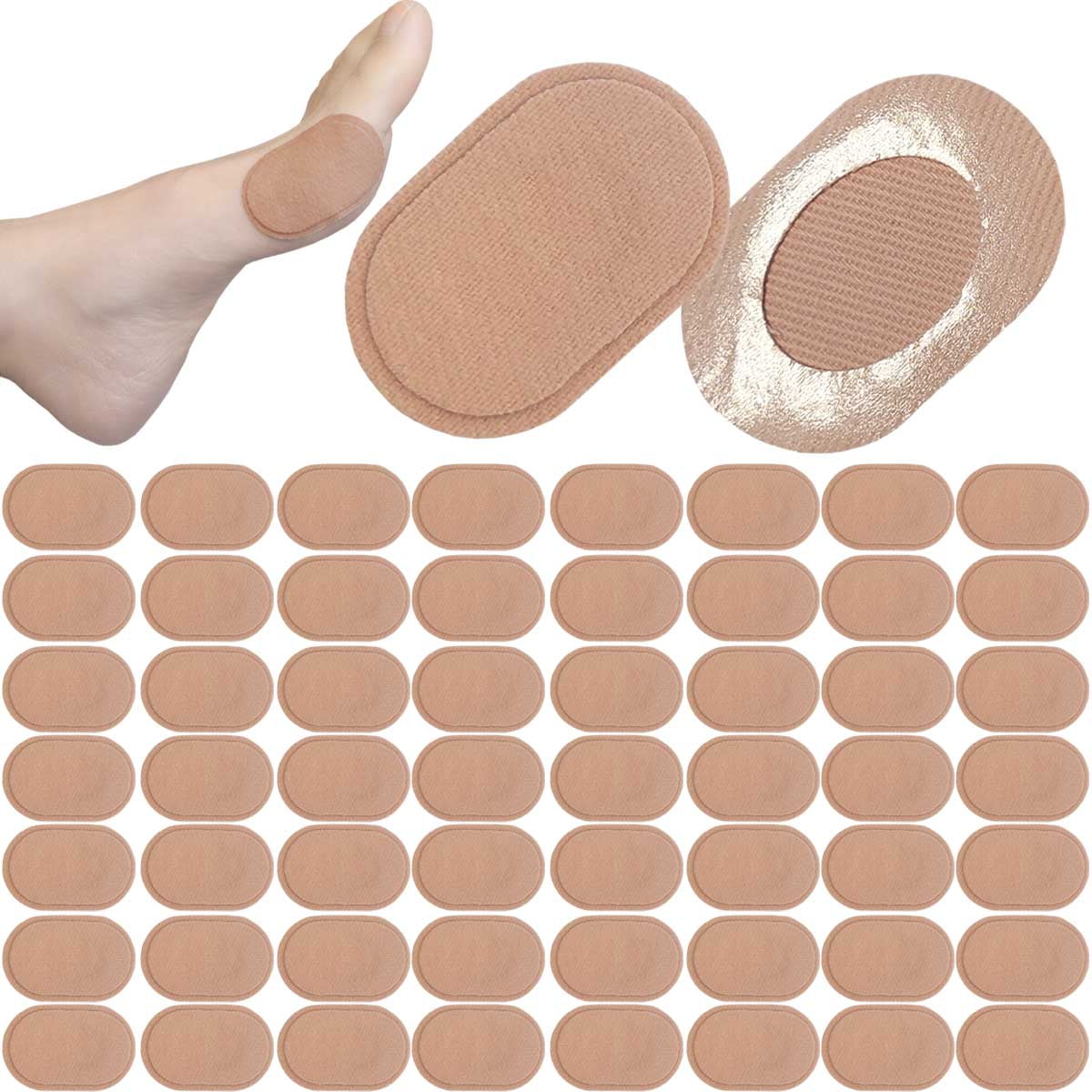 Chiroplax Bunion Cushions Pads Protector Patches Cover Hallux Valgus Tailor's Relief