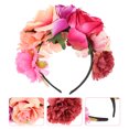 thumbnail image 4 of EeaseMX 1 diadema con diseño de flor de rosa de simulación, accesorio para fotos, 4 of 8