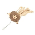 thumbnail image 2 of Coconut Shell Shredding  Toy,  Coconut Shell Toys Safe Easy Installation Woven Corn Husk  For Chewing, 2 of 8