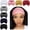8 PCS: Solid Color G, variant on Extra Wide Headbands for Women Large Turban Headband Non Slip Boho Elastic Hairband Hair Twisted Knot Head Bands Accessories