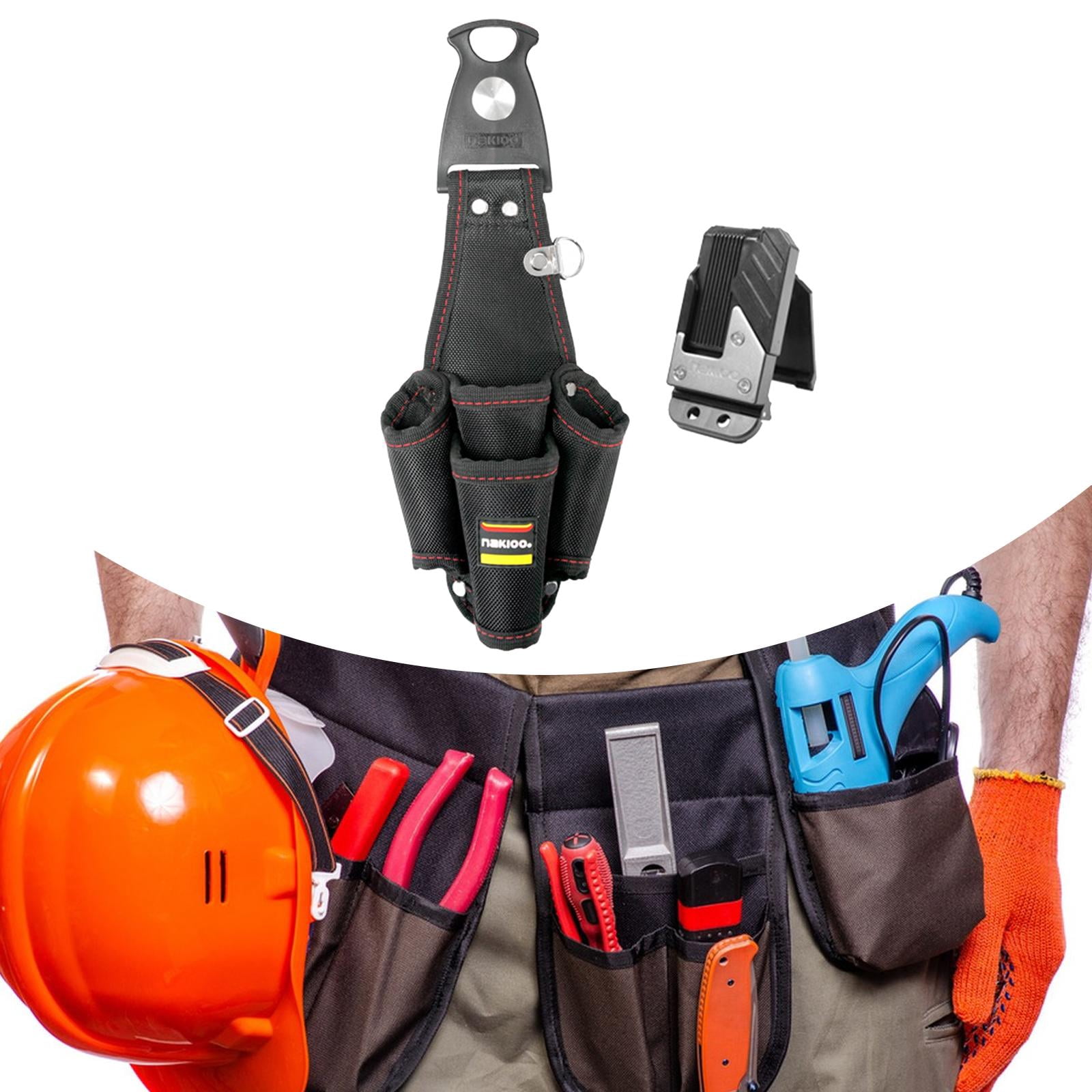 figatia Heavy Tool Bag with Electrician Bag Oxford Bag Rotary Side Belt Track for Employees of The Construction of The Roofer of The Roofer of