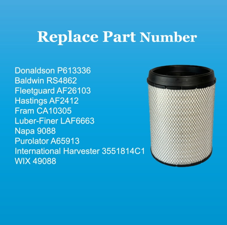 Engine Air Filter International Prostar Replace AF26103 P613336 LAF6663 RS4862