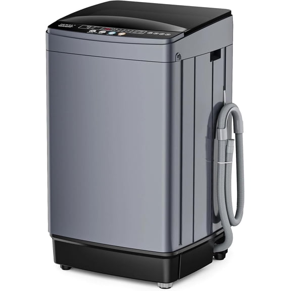 Portable Washer Washing Machine Full-Automatic Electric 1.27 ft³ for Studio Apartment, Tiny House, RV DEWEL