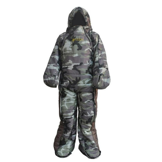 Qarigey Full Body Wearable Sleeping Bag for Camping Travel Patient Accompany L Salud