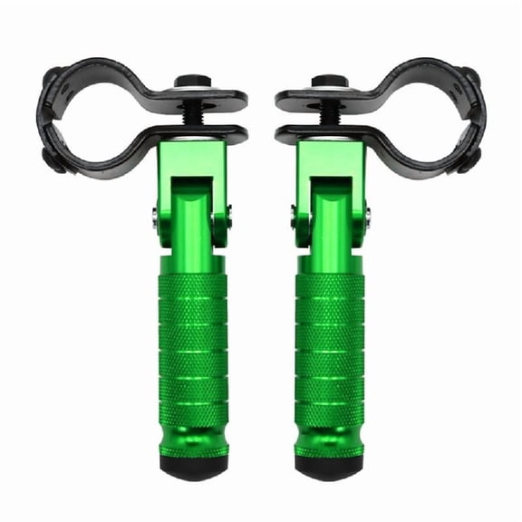 1 Pair Motorcycle Modification Accessories M8 Motorcycle Aluminum Foot Pegs