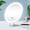 white, variant on "Suupvaor 30x Magnifying LED Mirror, Rechargeable Lighted Cosmetic Mirror, 6"" with Suction Cups & Table Stand" Mother’s Day Gift