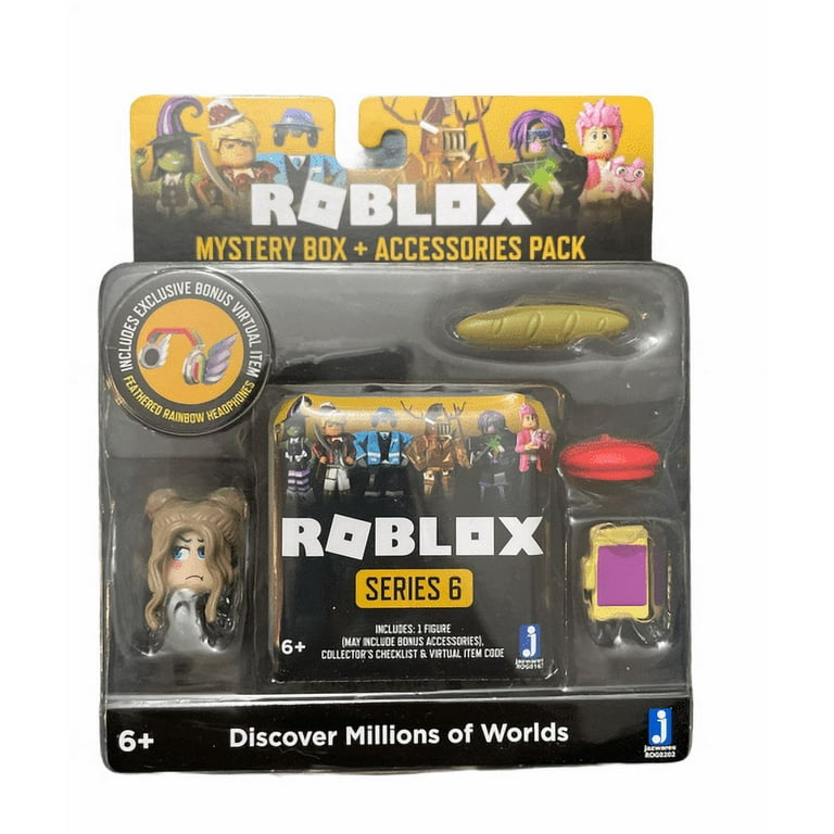 Roblox Pack com 6 Figuras Celebrity - Saraiva