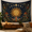 D, variant on XaaKee Room Tapestry, Celestial Meadow Crystal Cluster, High-Quality Polyester Wall Tapestry, 60x40Inch