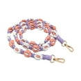 thumbnail image 2 of Flower Woven Phone Strap Lanyard Crossbody Shoulder Strap for Women Keychain Style A, 2 of 10