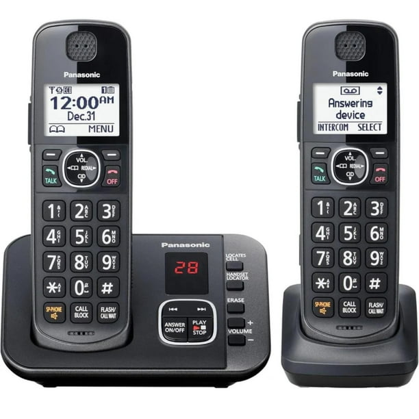 TELEFONO INALAMBRICO PANASONIC KXTGE633 negro 1