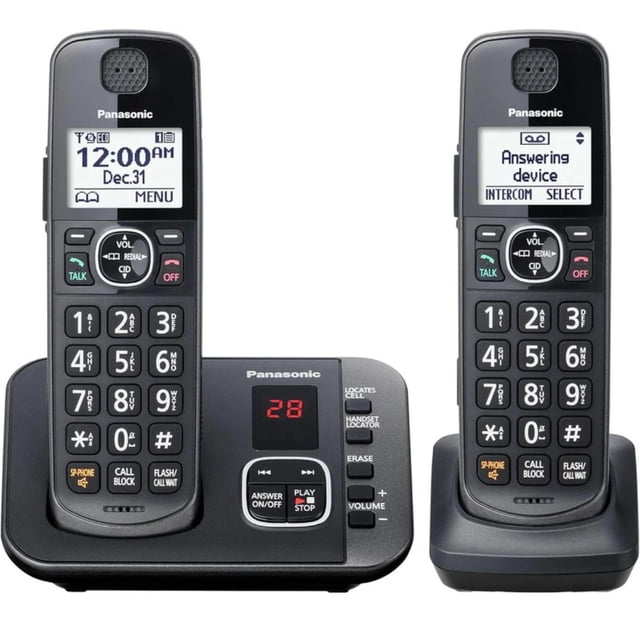 TELEFONO INALAMBRICO PANASONIC KXTGE633 negro 1