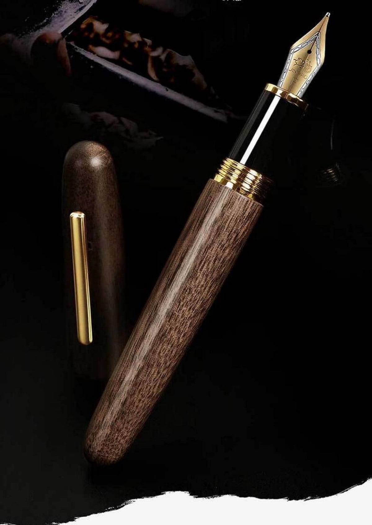 1 x Fountain Pen,  0.5mm Iridium Fine(F) Nib Writing Gift Business Graduation