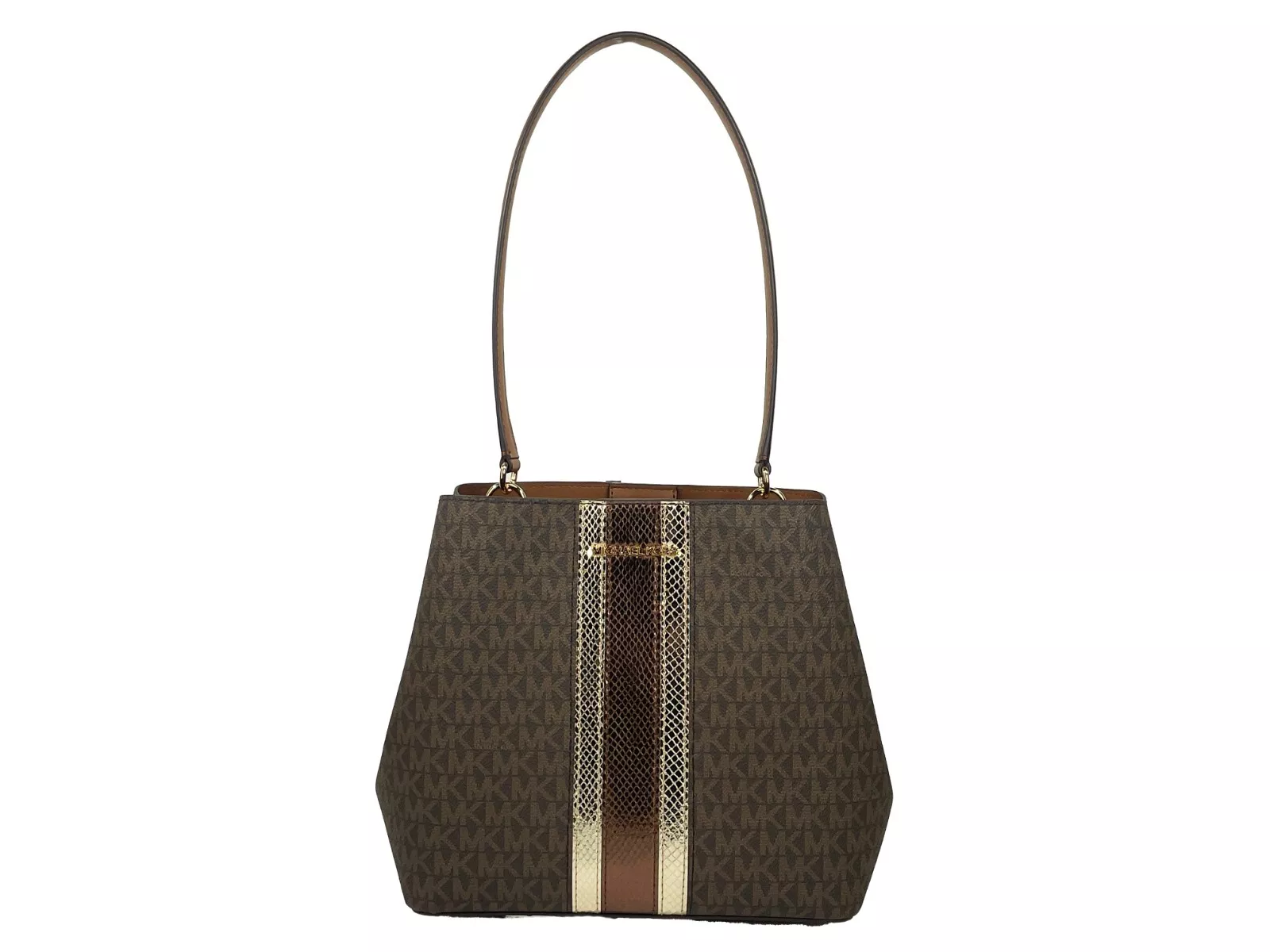 Michael Kors Womens Medium Logo Convertible Crossbody Bag