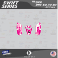 thumbnail image 3 of Kalair GFX Graphics Kit for Honda ATV DRR DRX50 DRX70 DRX90 (All Years) Swift Series, 3 of 6