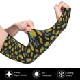 thumbnail image 3 of Uemuo Pineapple Printed Arm Sleeves, Cooling UV Sun Protection Sports Compression for Men/Women, 3 of 8