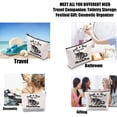 thumbnail image 5 of Chinchillas Makeup Bag Chinchillas Lover Gift Just A Girl Who Loves Her Chinchillas Cosmetic Travel Storage Bag, 5 of 5