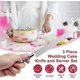 thumbnail image 2 of Wedding Cake Knife Server Set, Stainless Steel Crystal Handle for Wedding, Anniversary, Birthday Celebrations, 2 of 5