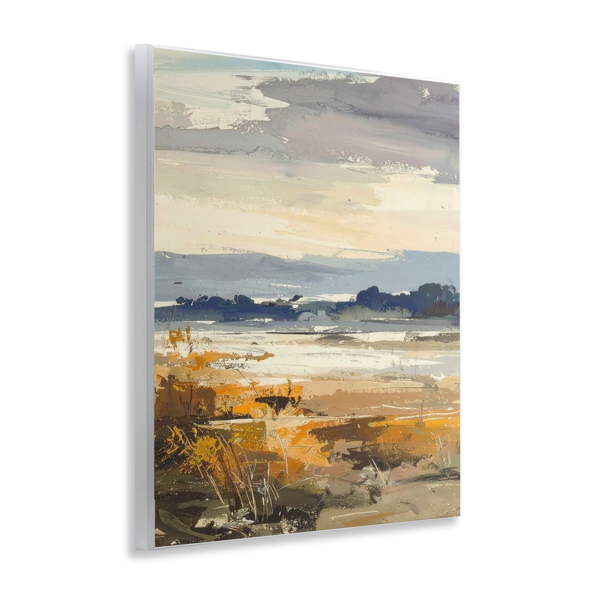 Stupell Industries Distant Horizon Abstract Wall Plaque Art, design by Alonza Saunders