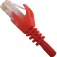 thumbnail image 3 of FireFold Cat5e Ethernet Patch Cable Red 5ft with Gold Plated RJ45 Connectors – 350 MHz High Performance Patch Cord – 4 UTP 24 AWG Stranded Copper Pure Conductors with PVC Jacket, 3 of 5