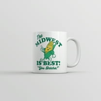The Midwest Is Best Mug Funny Sarcastic Western Graphic Novelty Coffee Cup