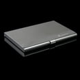 thumbnail image 2 of Portable Stainless Steel Business Name Credit Holder Case (Silver), 2 of 6