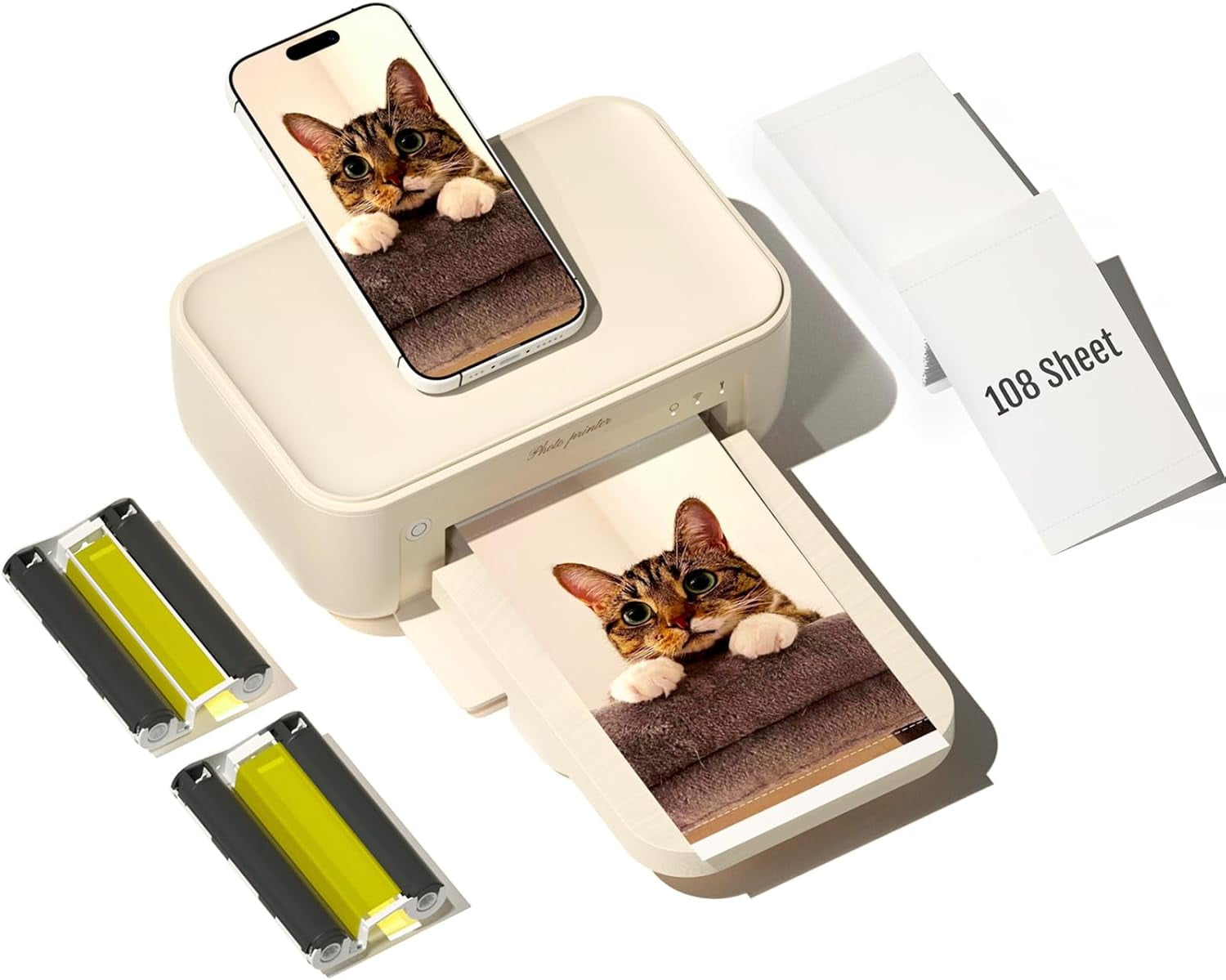 Canon SELPHY CP1300 Portable Compact Photo Printer Black for Phone