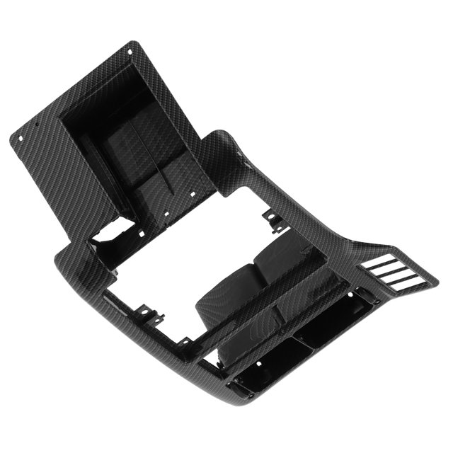 Rejilla de ventilación ANGGREK Dash Ac Estilo de fibra de carbono para consola central para Caddy 1998-2002/Fit para Ii 2