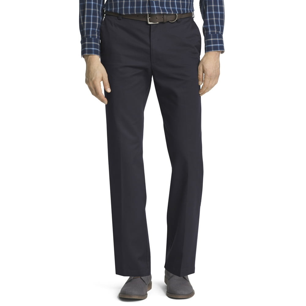IZOD IZOD Men's American Chino Straight Fit Flat Front Pant