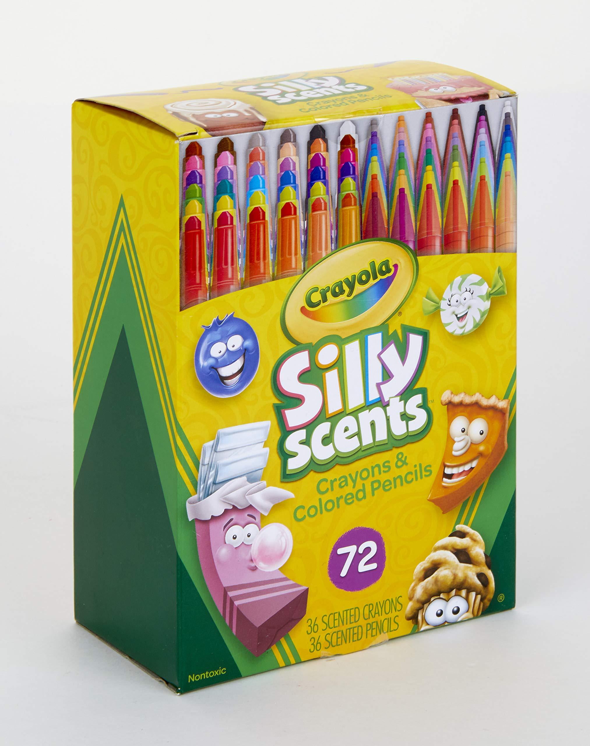  Crayola Silly Scents Twistables Crayons, Sweet Scented Crayons,  24 Count : Toys & Games