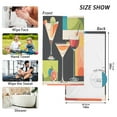 thumbnail image 6 of Yayeee 100% Cotton Hand Towels for Bathroom 16" x 28" Kitchen Towel, Art Cocktails, 6 of 7