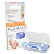 1 Pair Sea-Band Anti-Nausea Kids Wrist Bands for Travel & Motion Sickness (Blue)