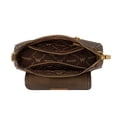 thumbnail image 4 of Wrangler Women Vintage Shoulder Bag Crossbody Hobo Purse with 2 Detachable Straps, Coffee, 4 of 7