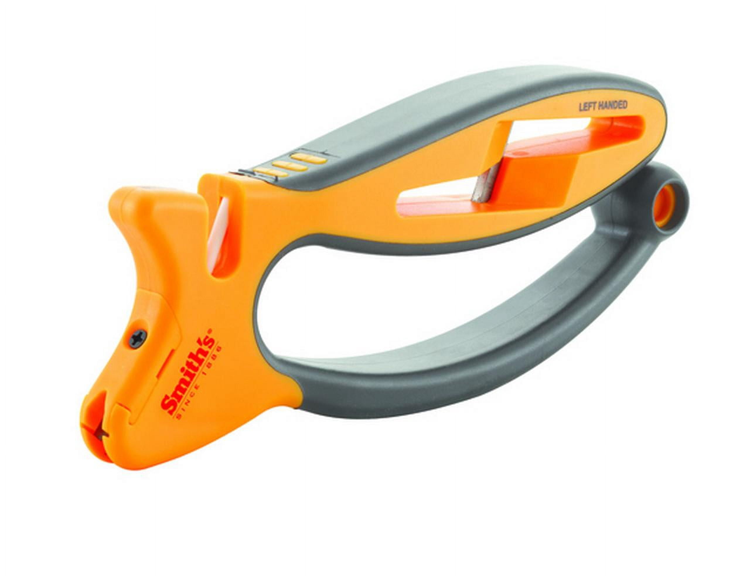 Smith's 50170 JIFFY V-Sharp Knife & Scissors Sharpener | Yellow