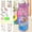Style 01, variant on Water Bottle Kits Pretty Colorful Kids Water Bottle Gifts Safe Mermaid Water Bottle with Stickers Attractive Decorate Your Own Water Bottle Kits for Little Kids