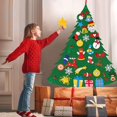 thumbnail image 5 of Suministros decorativos Navidad Fieltro Árboles Juguetes Aliviar el estrés Suministro, 5 of 5