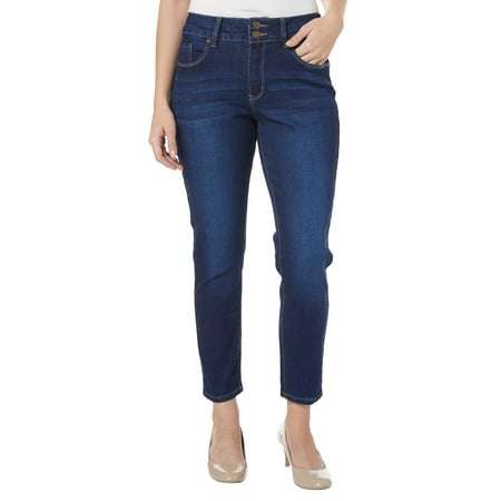 Royalty by YMI Womens No Muffin Top Skinny Denim