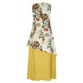thumbnail image 4 of Robe de Graduation Mode Décontractée Printemps et Été Sans Manches Col en V Robe Élégante pour Femmes en Solde, 4 of 6