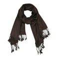 thumbnail image 1 of CTM®  Classic Pashmina Style Shawl Wraps (Women's), 1 of 2