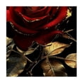 thumbnail image 4 of WYYP Rose Leaves Gothic Art Square Tablecloth with Elastic Edge 100% Polyester Fiber 40*40, 4 of 8