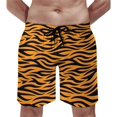 thumbnail image 2 of Men's Swim Trunks Bathing Suits Funny Tiger Print Quick Dry Board Shorts, 2 of 6