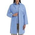 thumbnail image 2 of Red Kap Women's Lab Coat, Light Blue, Large, 2 of 4