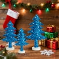 thumbnail image 7 of Non-Woven Mini Christmas Tree Desktop Decoration Set Festive Tabletop Xmas Tree Kit Small Christmas Tree Decorations for Home Office Desk Holiday Seasonal Decor, 7 of 7