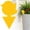 Fat Chicken, variant on Fruit Fly Trap, Gnat Traps, 3.14x5.12Inch Gnat Catcher Sticky Insect Trap, Angel-Shaped Gnat Eliminator Indoor, Disposable Flying Bug Trap for Yellow Houseplants Outdoor Use Insect Sticky