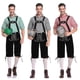 thumbnail image 4 of Disfraz de Oktoberfest bávaro para hombre, pantalón corto tradicional alemán, disfraz de festival de cerveza, disfraz de Halloween, 4 of 4
