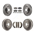 thumbnail image 1 of Transit Auto Front Rear Disc Brake Rotors Ceramic Pads and Drum Kit for Car Chrysler PT Cruiser Naturally Aspirated K8T-103664, 1 of 11