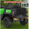 thumbnail image 3 of BeesClover 24V Electric Ride on Dump Truck for Kids, 2-Seater 4WD Remote Control Car with Electric Dump Bed & Shovel, LED Lights, Music Player, Max Speed 5Mph, 3 of 8