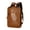 Light Brown, variant on Men's leather business simple Backpack,Light Brown