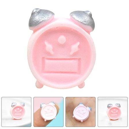 FRCOLOR  10 Pcs Mini Alarm Clock Alarms Digital Small Clocks Retro Pink